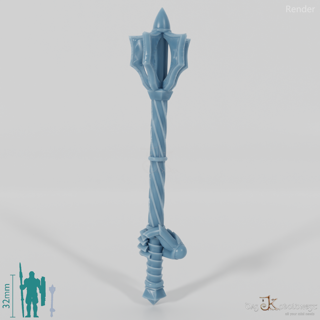 Human Mace B with Hand (Gonthan)