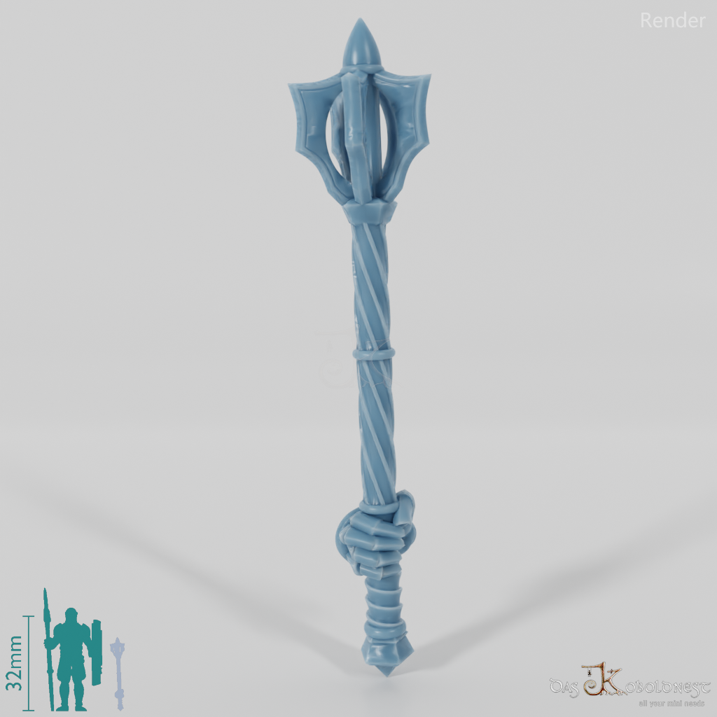 Human Mace B with Hand (Gonthan)