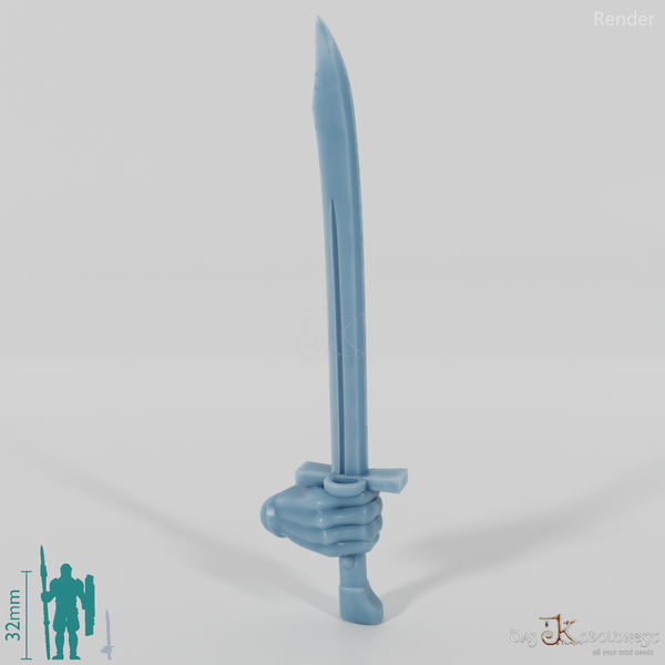 Menschen-Messer mit Hand (Gonthan)