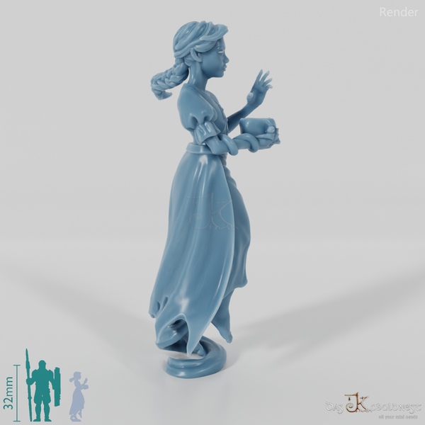 Mildred, Junge Magierin