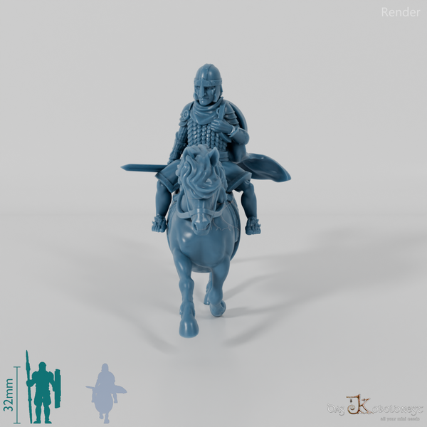 Mippin, halfling warrior of the horse lords on pony