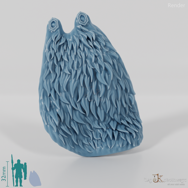 Dwarven cloak with fur