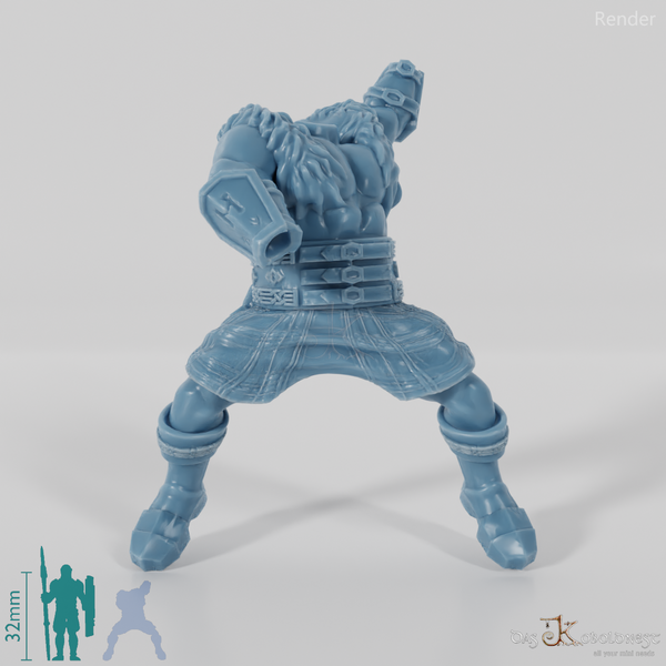 Modular Dwarven Berserker (Mounted)