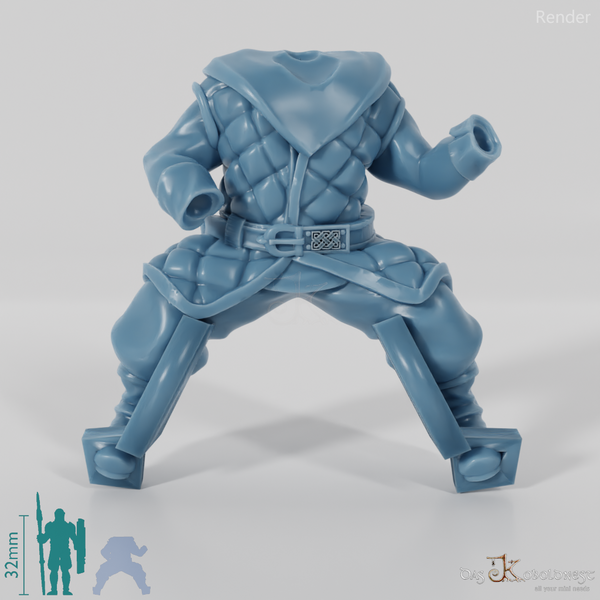 Modular Dwarven Ranger (Mounted)