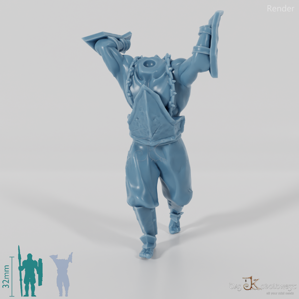 Modular Half-Orc Berserker B