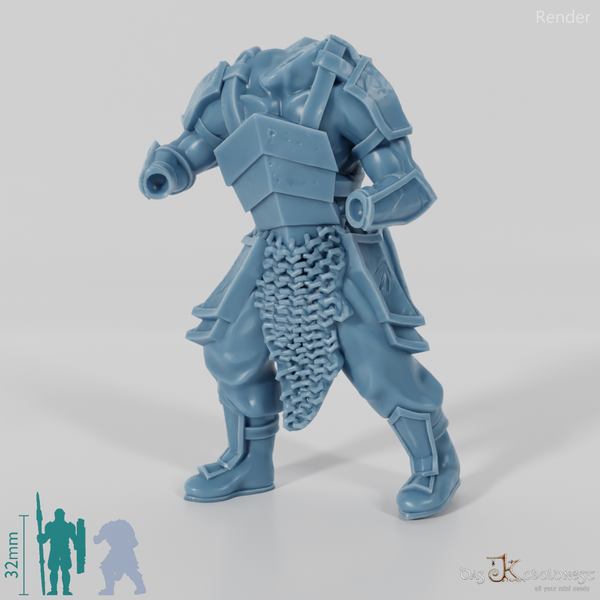 Modular Half-Orc Fighter B