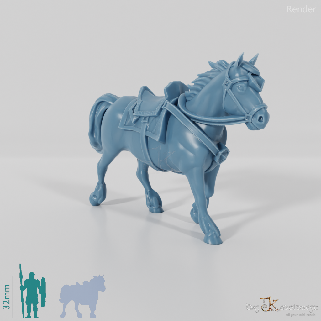 Dwarf Pony - Lightly Armored