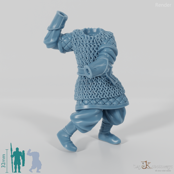 Modular Rider Folk Warrior 1