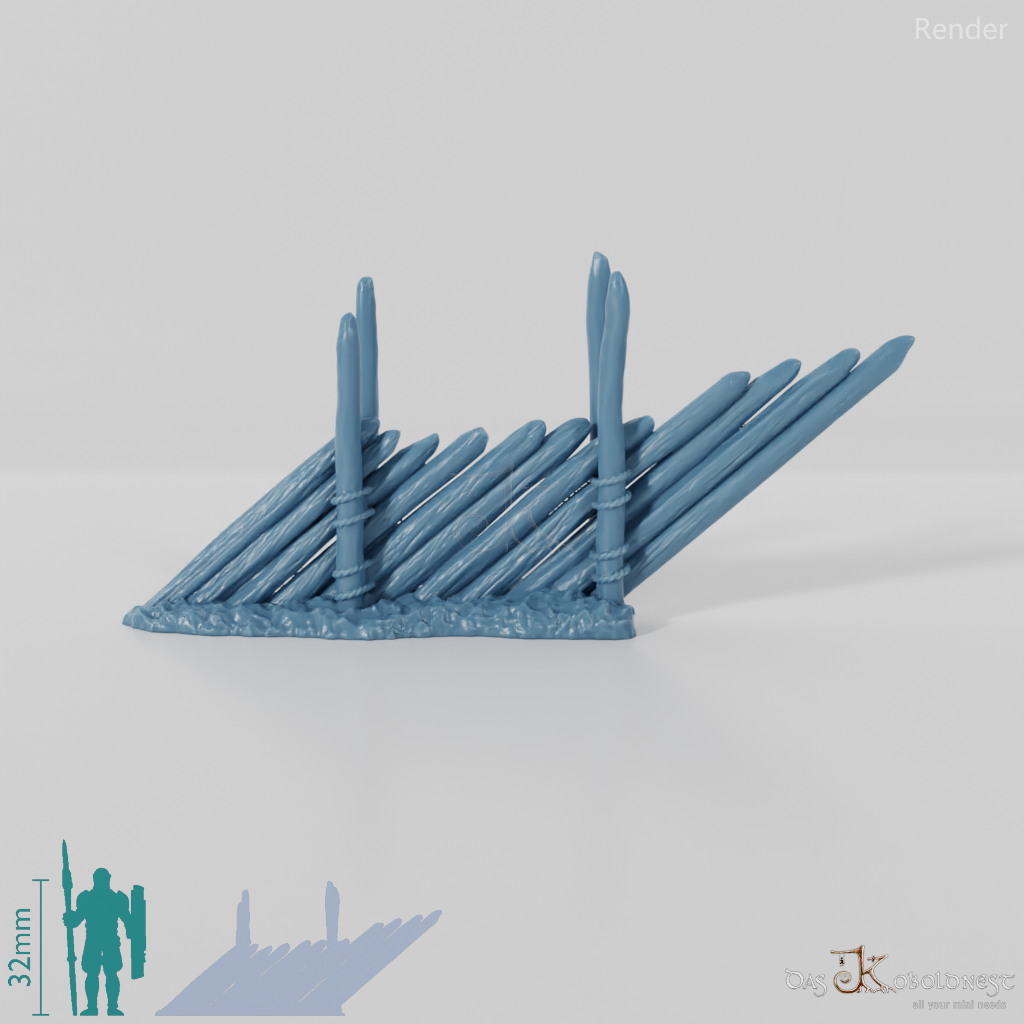 Modular palisade fence