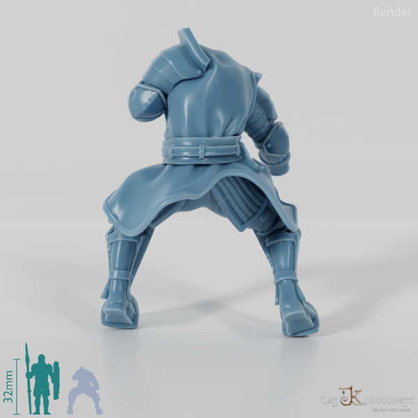 Modular Human Knight A (Gonthan, mounted)