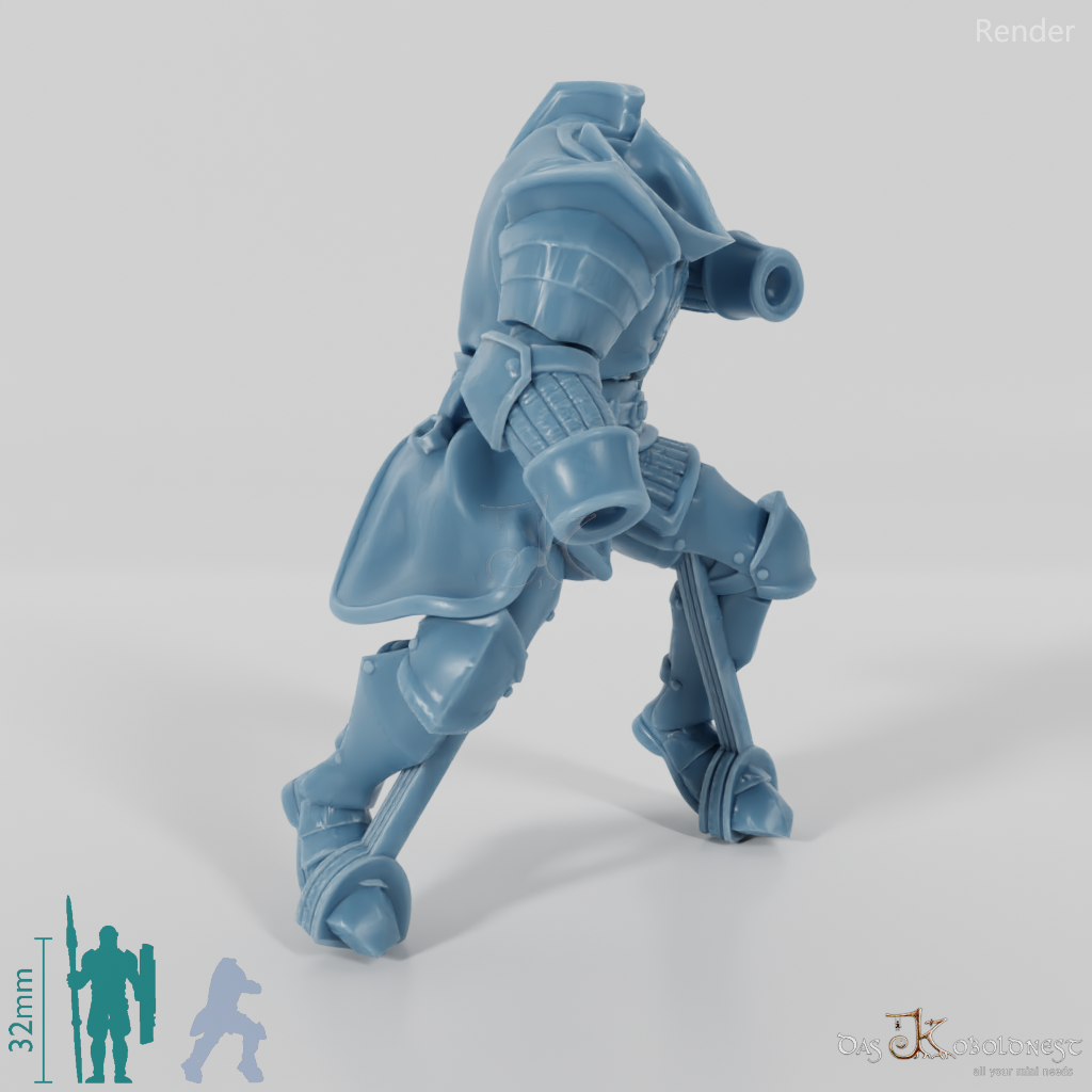 Modular Human Knight A (Gonthan, mounted)