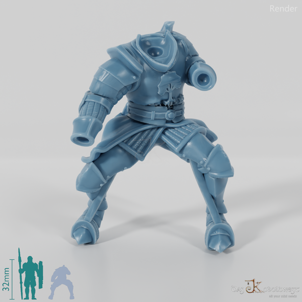 Modular Human Knight A (Gonthan, mounted)