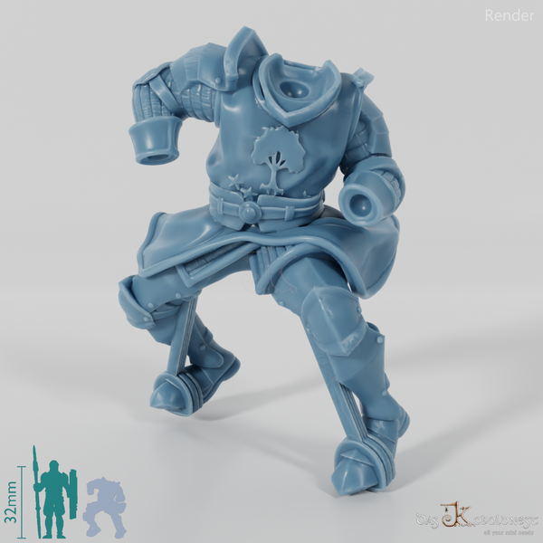 Modular Human Knight B (Gonthan, mounted)