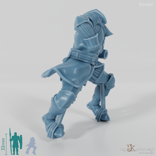 Modular Human Knight B (Gonthan, mounted)