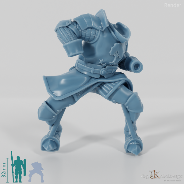 Modular Human Knight B (Gonthan, mounted)