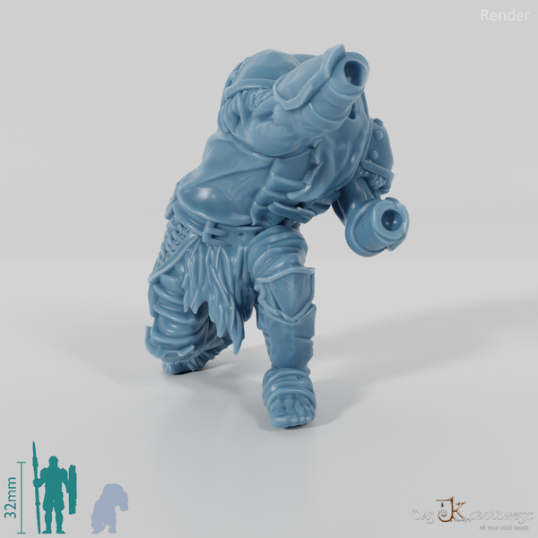 Modularer Ork-Kämpfer A