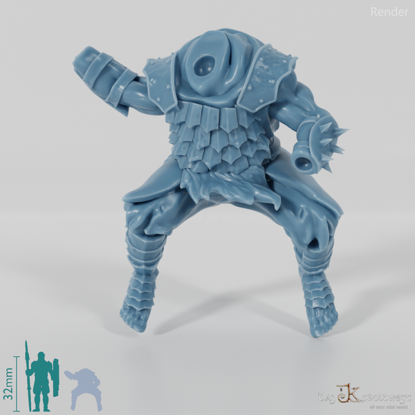 Modularer Ork-Wargreiter C (Beritten)