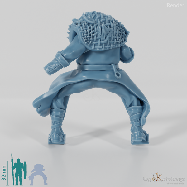 Modular Human Ranger D (Gonthan, Mounted)