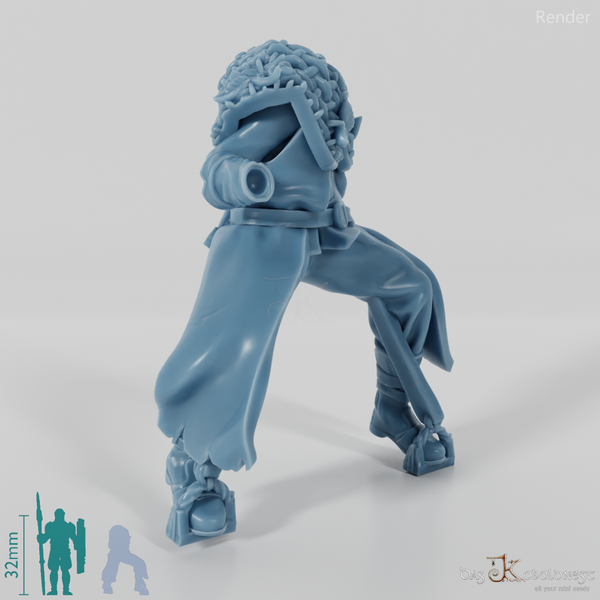 Modular Human Ranger D (Gonthan, Mounted)