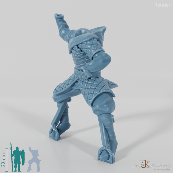 Modular Cavalry Spearman 1 (Mounted)