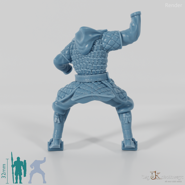 Modular Cavalry Spearman 1 (Mounted)