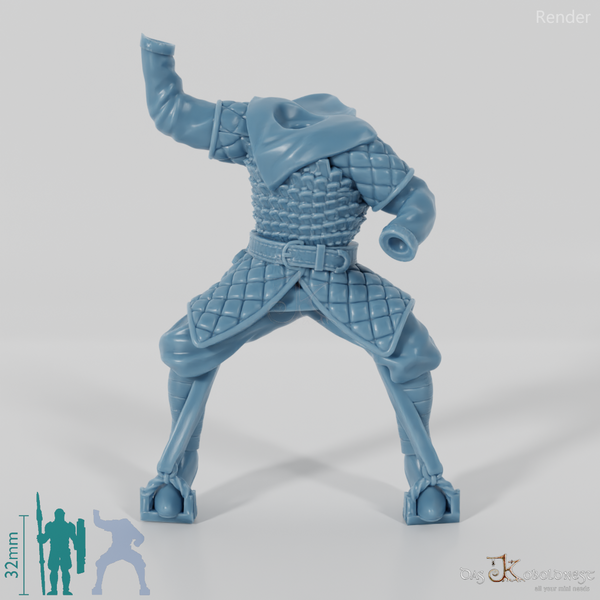 Modular Cavalry Spearman 1 (Mounted)