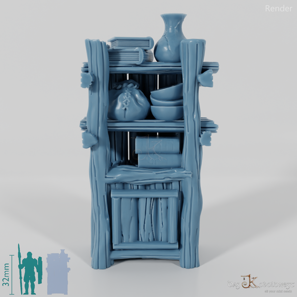 Shelf - Rustic narrow shelf 02