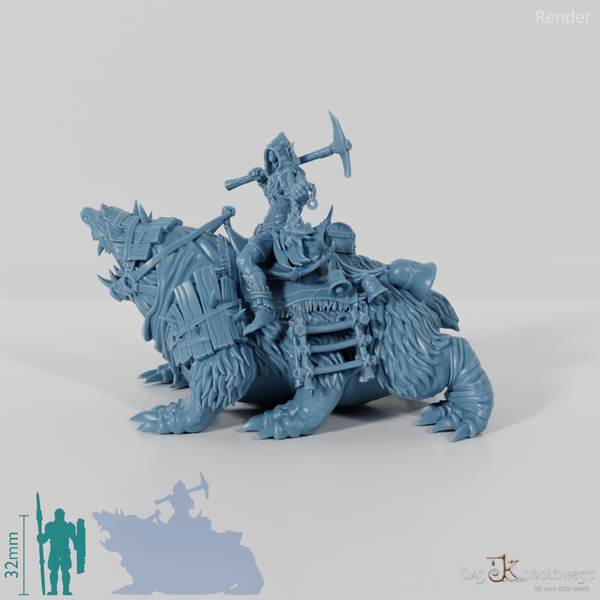 Die Sichtlosen - Navigator auf Reitmaulwurf