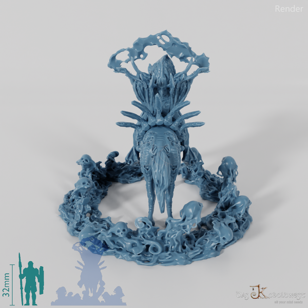 Reitende Nekromantin