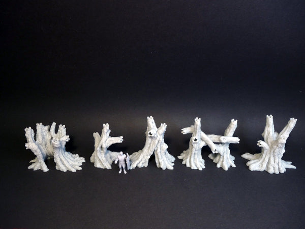 Oak forest - complete set of oak trees (modular)