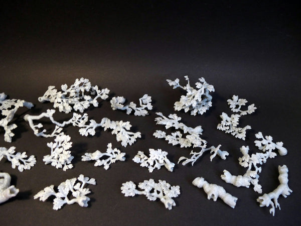 Oak forest - complete set of oak trees (modular)