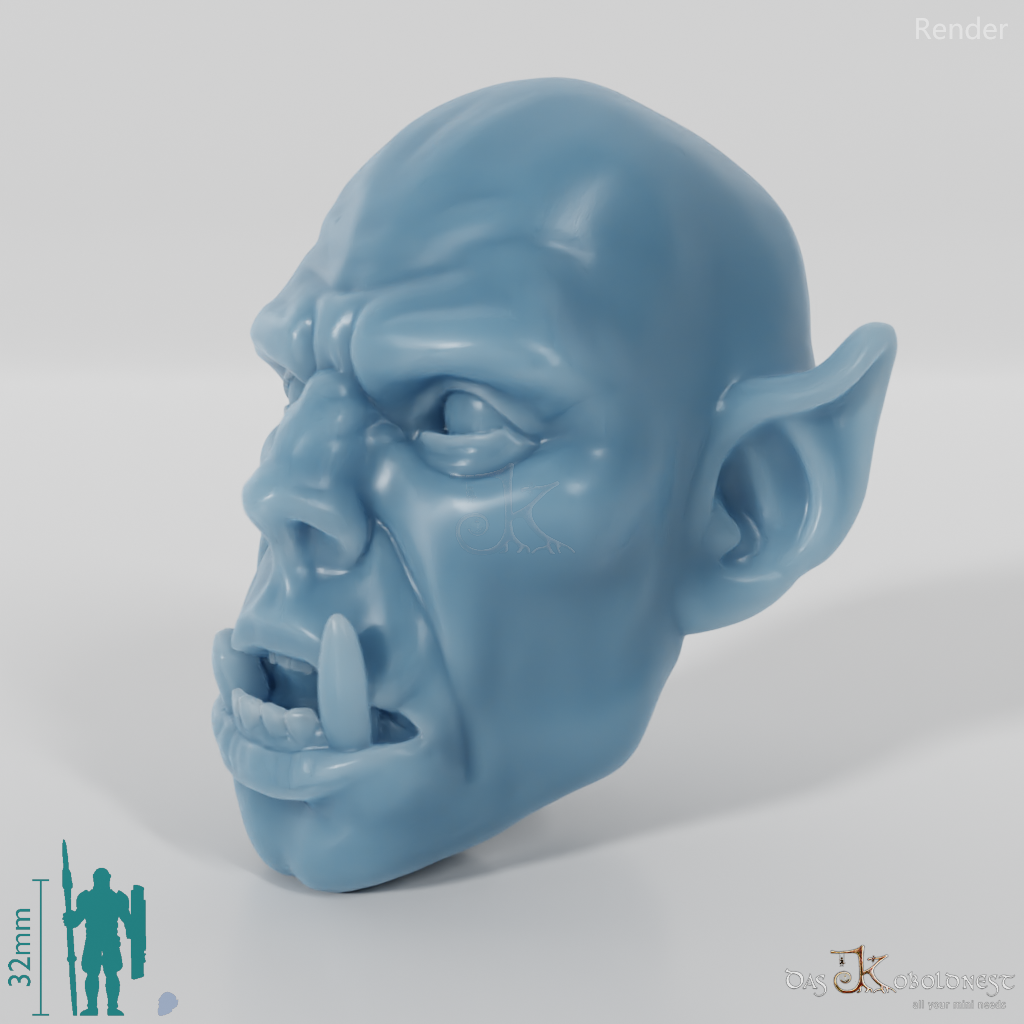 Orc head A