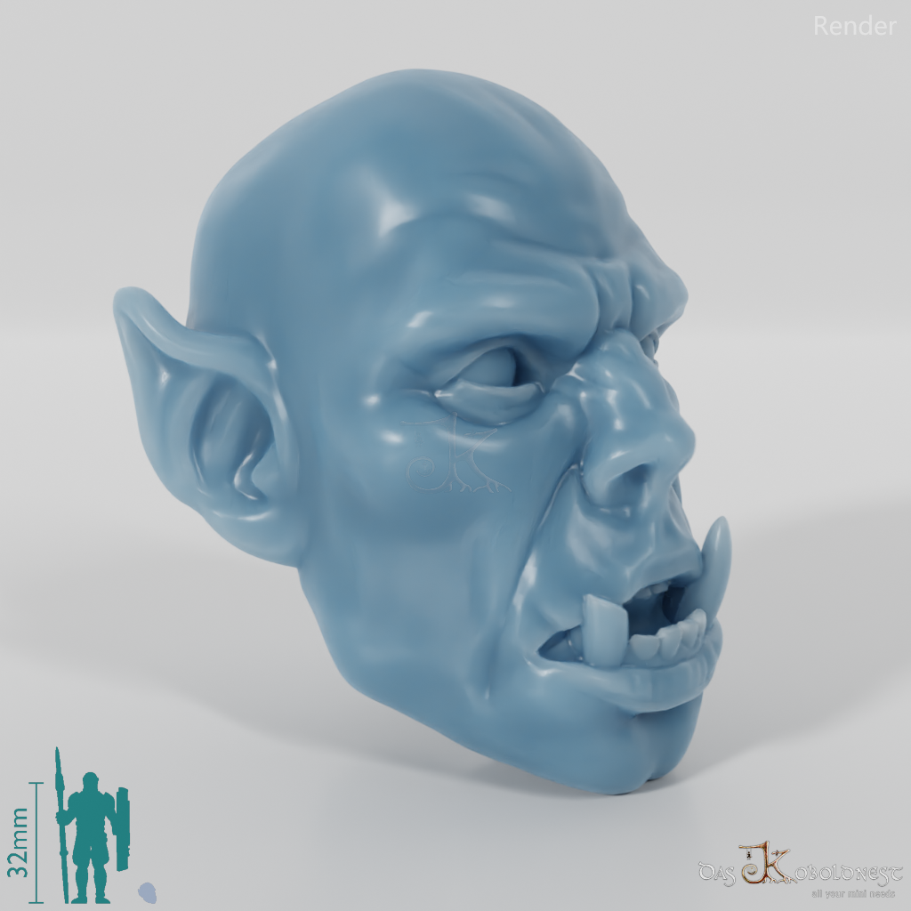 Orc head A