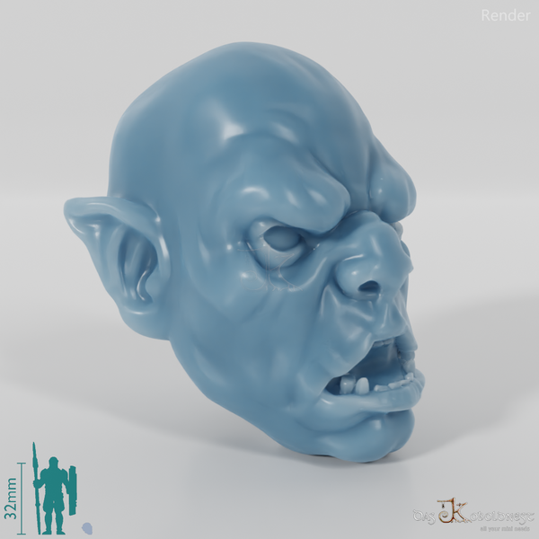 Orc head B