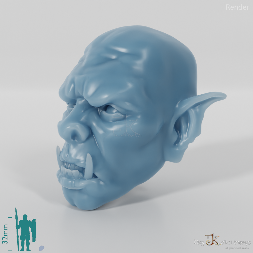 Orc head C