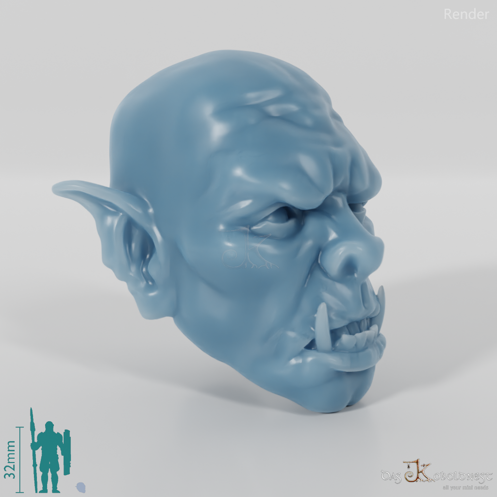 Orc head C