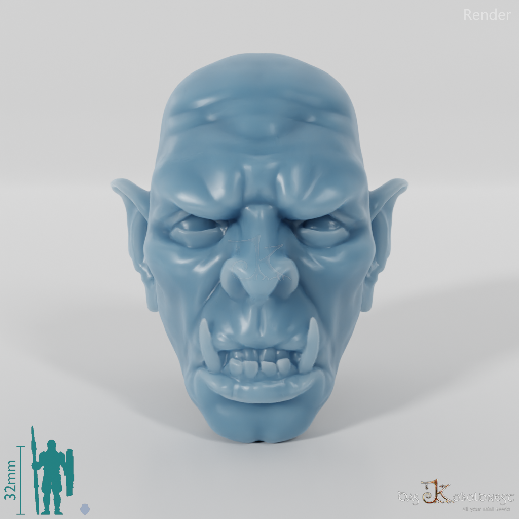 Orc head C