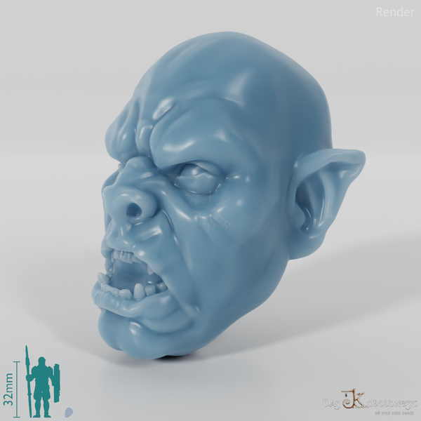 Orc head D