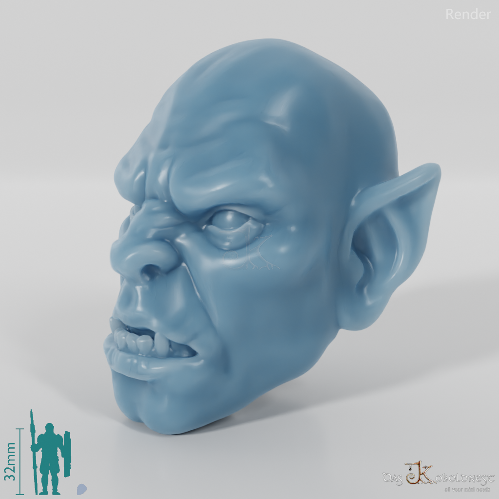 Orc head P