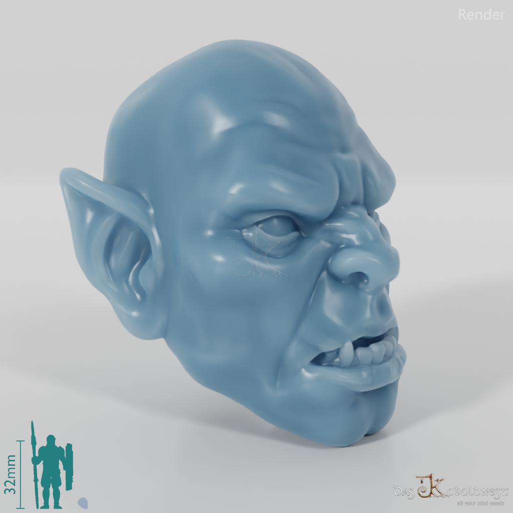 Orc head P