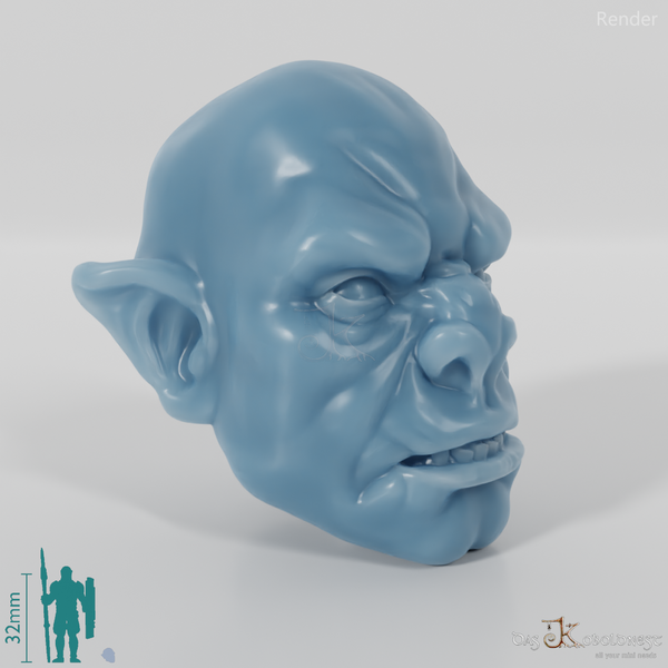 Orc head U
