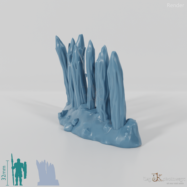 Sharpened wooden palisade 3