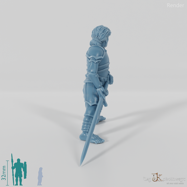 Pavo Tabbart, Halbling-Krieger