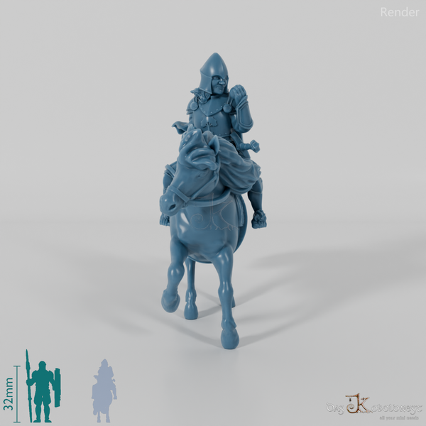 Perry, halfling knight of Gonthan on pony