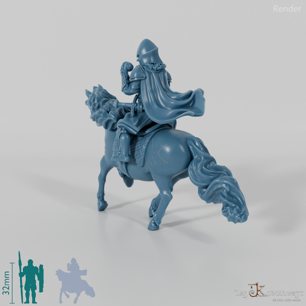 Perry, halfling knight of Gonthan on pony