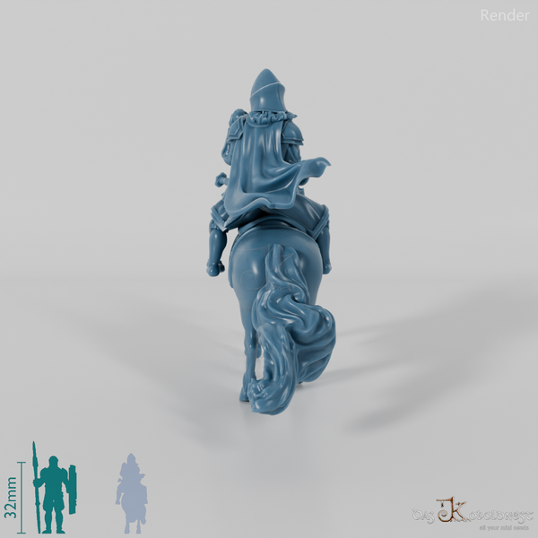 Perry, halfling knight of Gonthan on pony