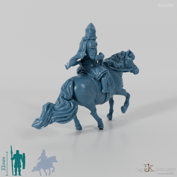 Perry, halfling knight of Gonthan on pony