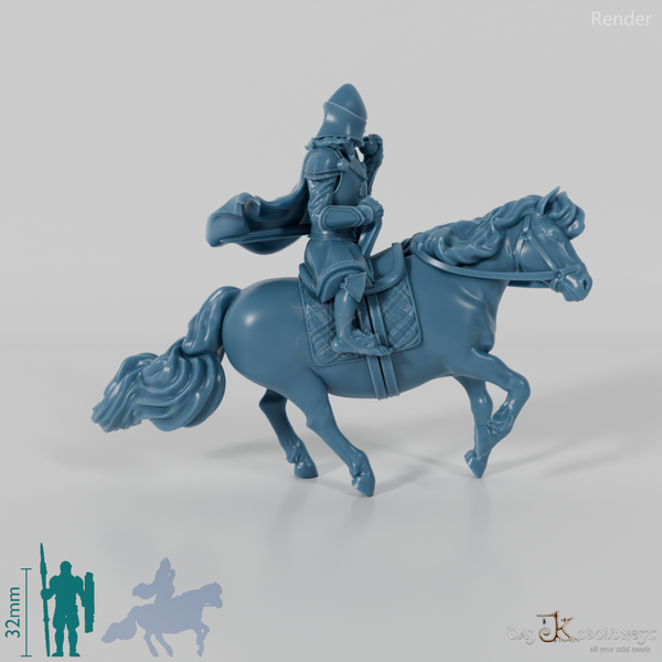 Perry, halfling knight of Gonthan on pony