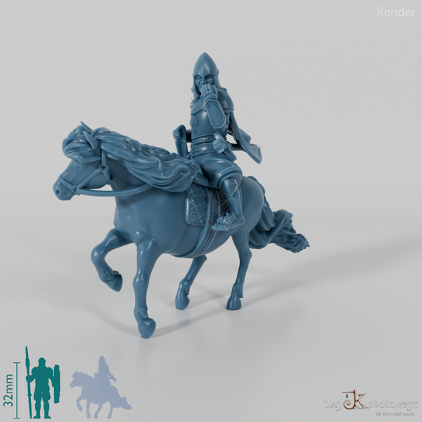 Perry, halfling knight of Gonthan on pony