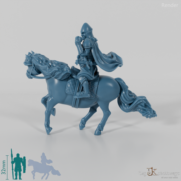 Perry, halfling knight of Gonthan on pony